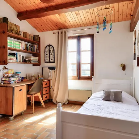 Feriehus Pour 10 Avec Piscine Et Jardin