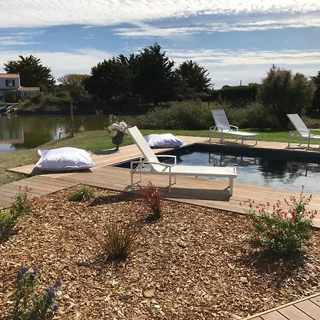 Pour 10 Avec Piscine Et Jardin Vakantiehuis Noirmoutier-en-l'Ile